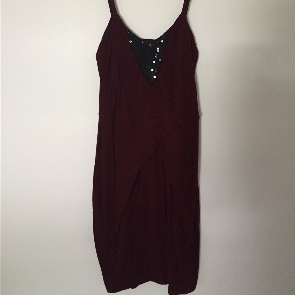 Burgundy Evening Dress from ModCloth